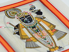 Miniature painting ~ Srinath ji ~ { 6 }